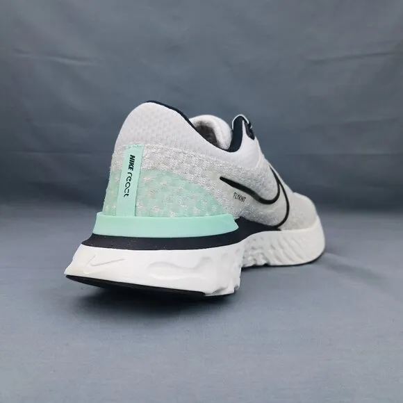 Nike React Infinity Run Flyknit 3 Mens Running DH5392 004 White Green Sizes 7-12
