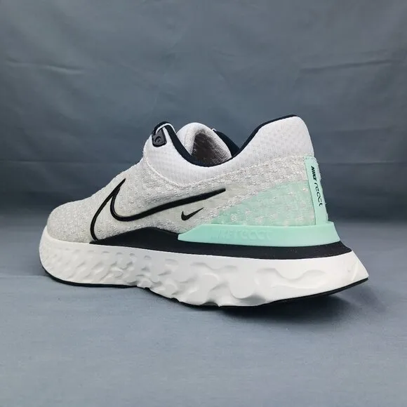 Nike React Infinity Run Flyknit 3 Mens Running DH5392 004 White Green Sizes 7-12