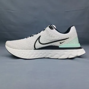 Nike React Infinity Run Flyknit 3 Mens Running DH5392 004 White Green Sizes 7-12