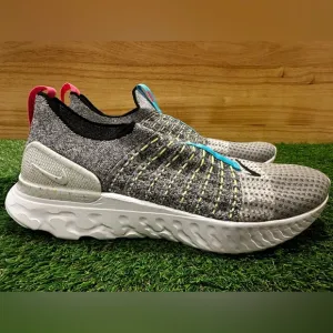 Nike React Phantom Run FK Flyknit 2 Crater Flash Crimson Baltic Blue