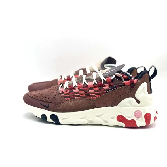 Nike React Sertu Men Shoes Size 10.5 Clay AT5301-200 Men’s Running Sneakers