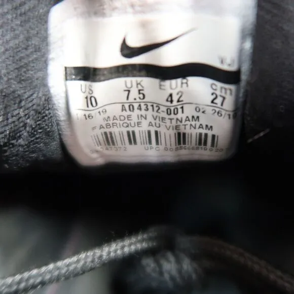 Nike Shoes Womens 10 Athletic Trainer Air Max Dia Sneakers Black White Running