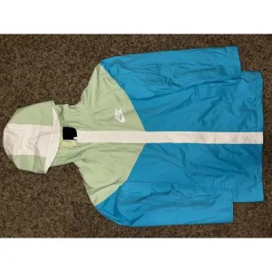Nike Sportswear Boy's Windrunner Full Zip Chlorine Blue Hooded Jacket Sample