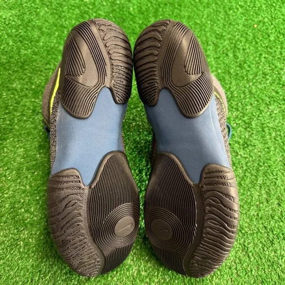 Nike Tawa Mens Boxing Wrestling Shoes Gray Blue CI2952-004 VNDS Size 9