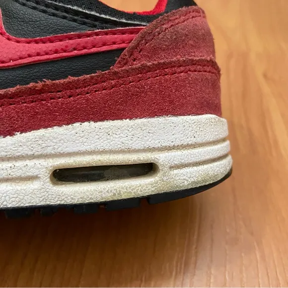 Nike Toddlers Air Max Red &amp; Black Sneakers Size 7C