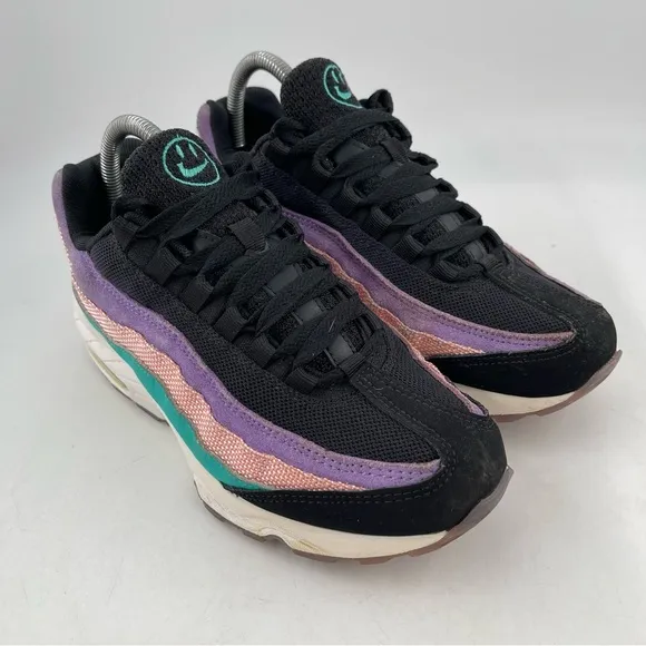 Nike Unisex Big Kids Air Max 95 GS “Have a Nike Day” Multicolor Shoes - Size 7 Y