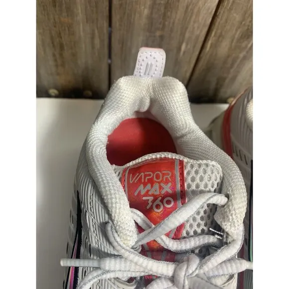 Nike Wmns Air Vapormax 360 Grey Red CK2719-001 Women's Shoe Size 6