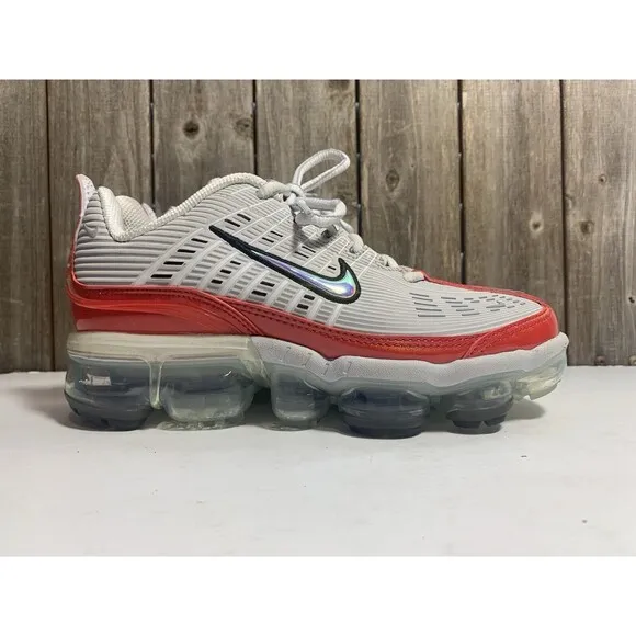 Nike Wmns Air Vapormax 360 Grey Red CK2719-001 Women's Shoe Size 6