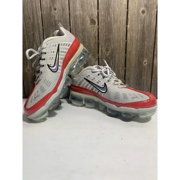 Nike Wmns Air Vapormax 360 Grey Red CK2719-001 Women's Shoe Size 6