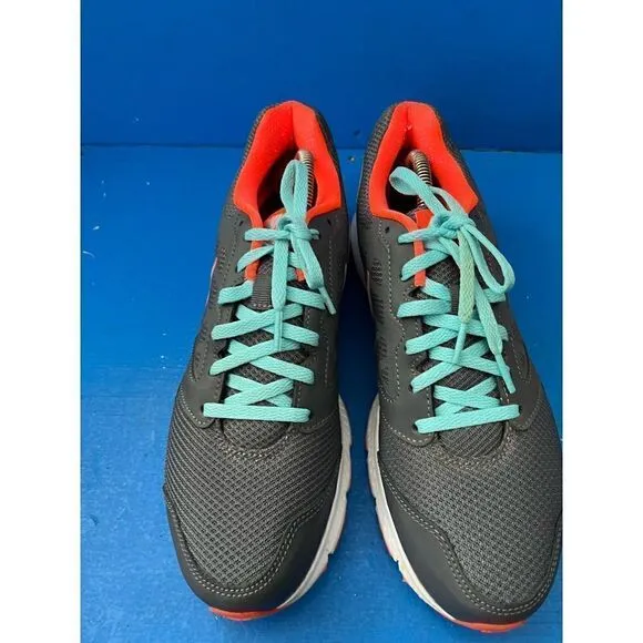 Nike Womens Downshifter 6 684765-018 Grey Blue Running Shoes Lace Up Size 11