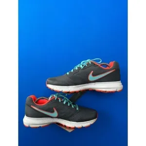Nike Womens Downshifter 6 684765-018 Grey Blue Running Shoes Lace Up Size 11