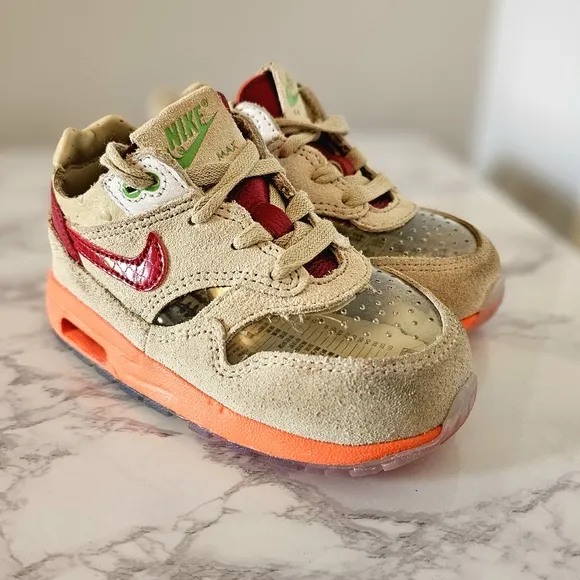 Nike X Clot Air Max 1 Suede Kids/Toddler Size 8C