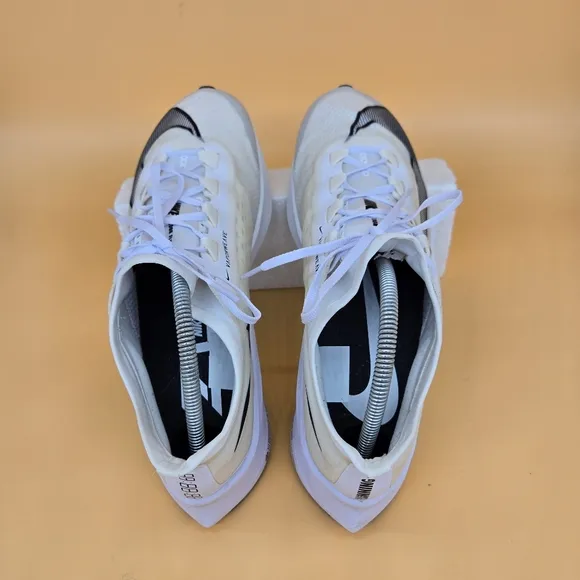 Nike Zoom Fly 3 White Black Vapor Men's Running Shoes Size 11.5