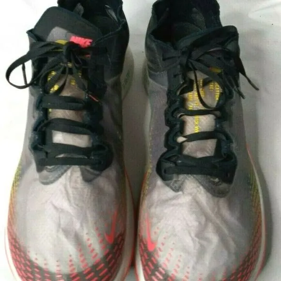 Nike Zoom Fly SP Fast Shoes Mens Size 15  Black Lucid Green Red Orbit