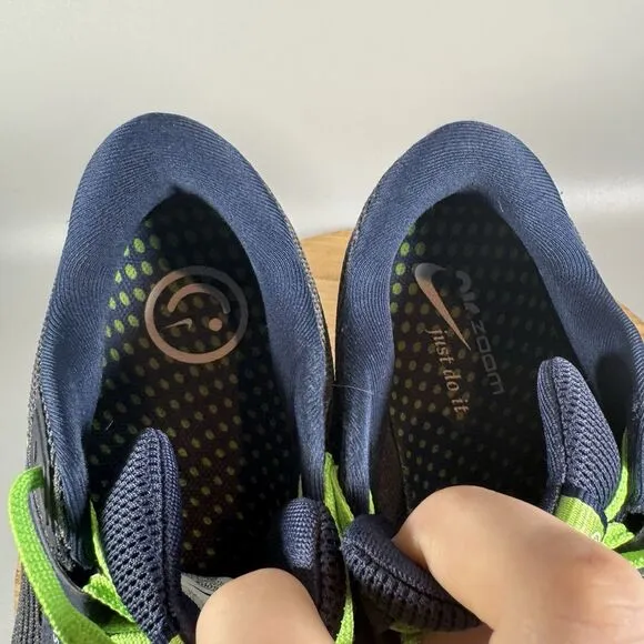 Nike Zoom Pegasus 40 Men's 10.5 Seattle Seahawks NFL Running Shoes Sneakers