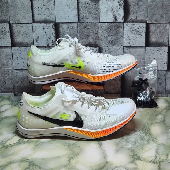 Nike Zoomx Dragonfly White Total Orange Size 4.5 Track &amp;Field Running shoes