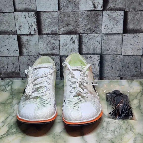 Nike Zoomx Dragonfly White Total Orange Size 4.5 Track &amp;Field Running shoes