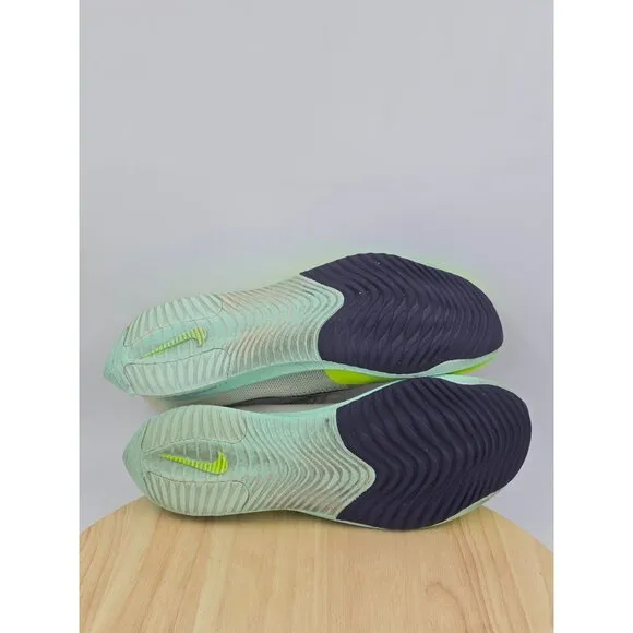 Nike ZoomX StreakFly Mint Foam Volt mens running shoes size 11