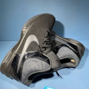 Nike Air Visi Pro VI Basketball Shoes 749168-003 Black Suede Sz 11