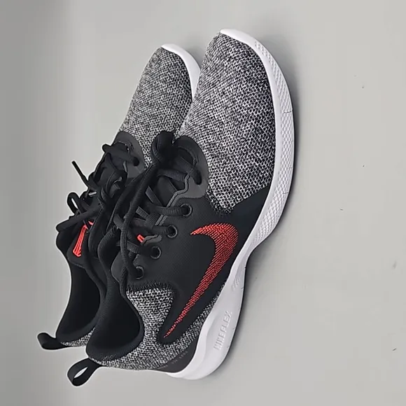 Nike Flex Experience C19960-005 Men's Running Shoes Black / Red Size 9