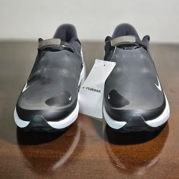 Nike React Ace Tour Flyease Golf Shoes Black CW3096-001 Women's Size 8.5 Oreo