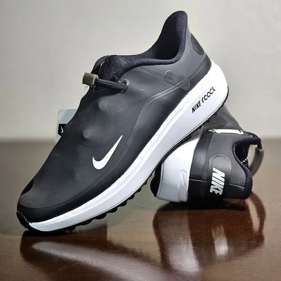 Nike React Ace Tour Flyease Golf Shoes Black CW3096-001 Women's Size 8.5 Oreo