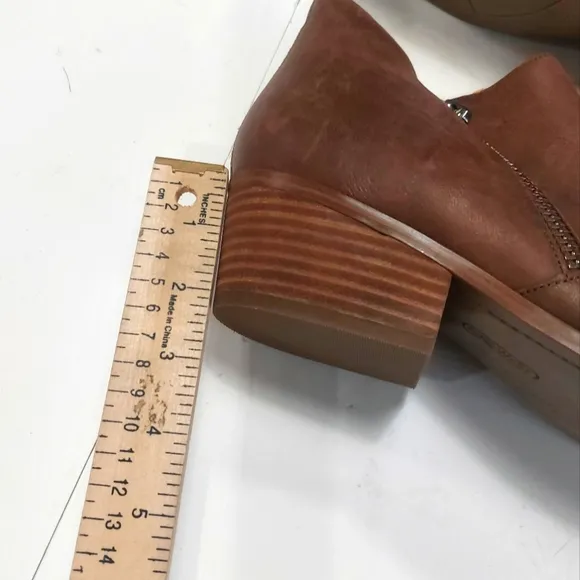 NINE WEST, Brown Leather Ankle Boots 11M NWNT