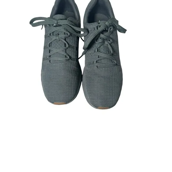 NoBull Ripstop Runner Mens 8 Dark Grey Gum Bottom Running Shoes Womens 9.5 EUC