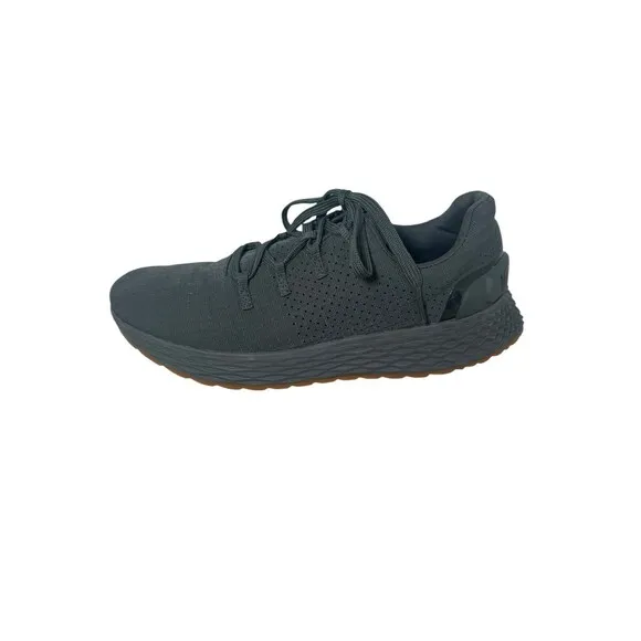 NoBull Ripstop Runner Mens 8 Dark Grey Gum Bottom Running Shoes Womens 9.5 EUC