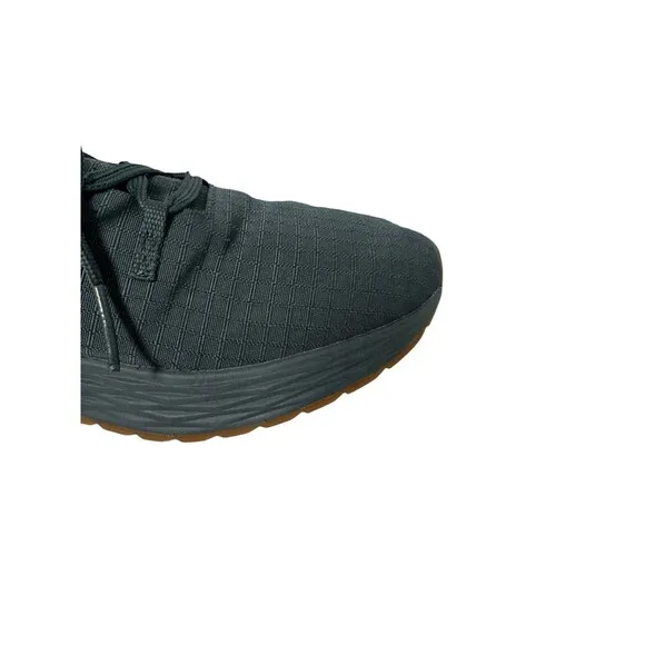 NoBull Ripstop Runner Mens 8 Dark Grey Gum Bottom Running Shoes Womens 9.5 EUC