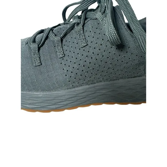 NoBull Ripstop Runner Mens 8 Dark Grey Gum Bottom Running Shoes Womens 9.5 EUC