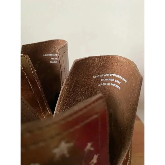 Nocona Boots Women’s 6 Vina Gold Star Ankle Booties