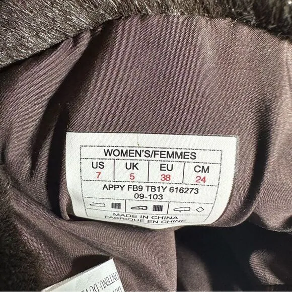 North Face Brown Snow Boots Women’s Size 7