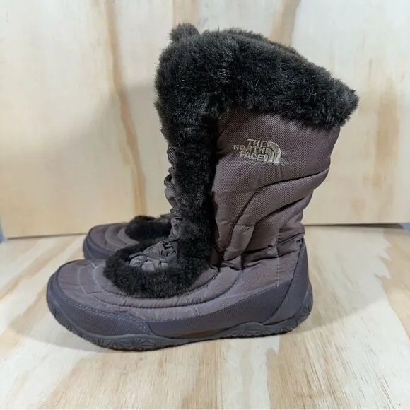 North Face Brown Snow Boots Women’s Size 7