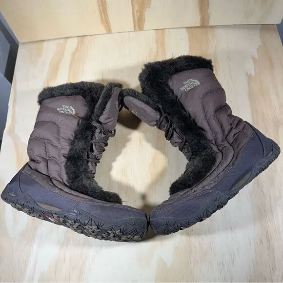North Face Brown Snow Boots Women’s Size 7