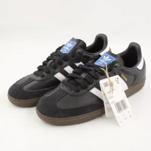 NWOB Adidas Women's Samba OG Sneakers in Black/White US Size 6.5 (IG9031)
