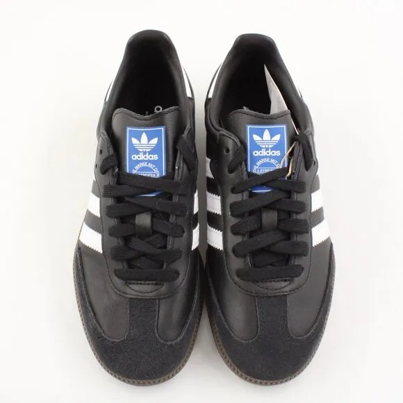NWOB Adidas Women's Samba OG Sneakers in Black/White US Size 6.5 (IG9031)