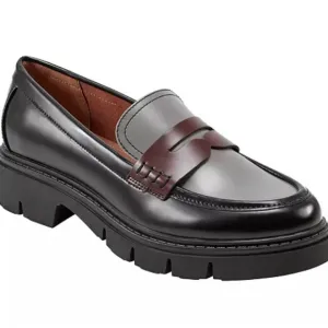 NWOB Marc Fisher Women's Cube Slip-On Casual Penny Loafers