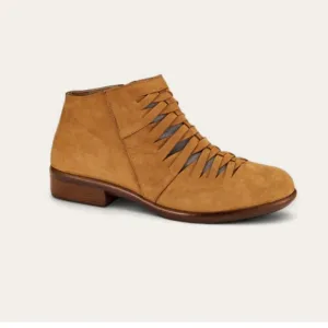 NWOT Naot Leveche AURA COLLECTION amber shittake nubuck ankle boots 40