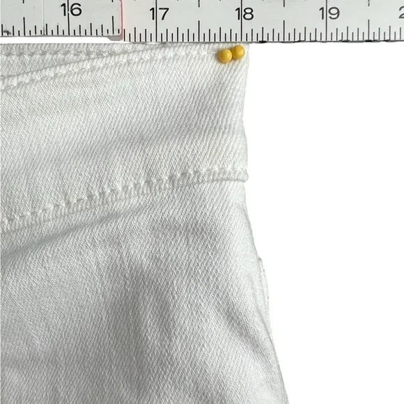 NWT AG EX BOYFRIEND SLIM WHITE JEANS