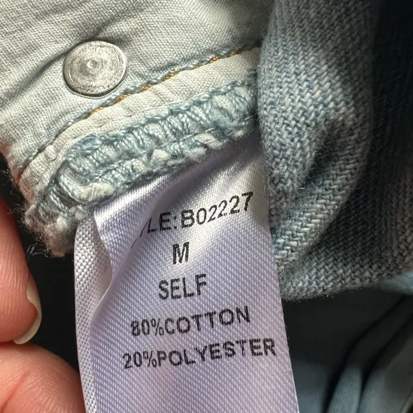 NWT Bluivy LightWash Wide Leg comfort fit jeans size m