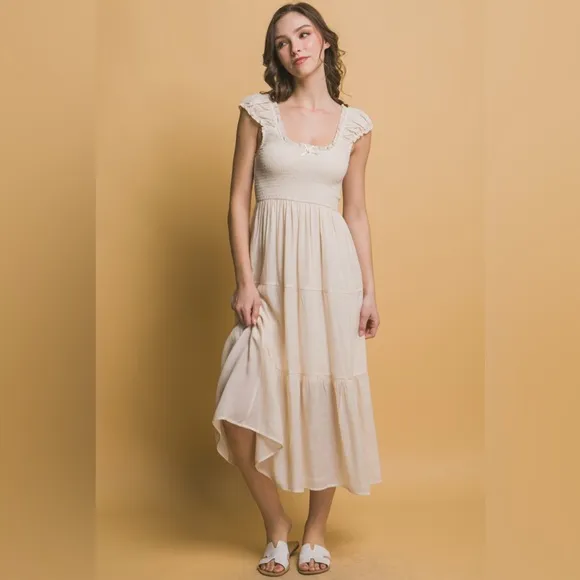 NWT BOUTIQUE_womens Casual maxi dress