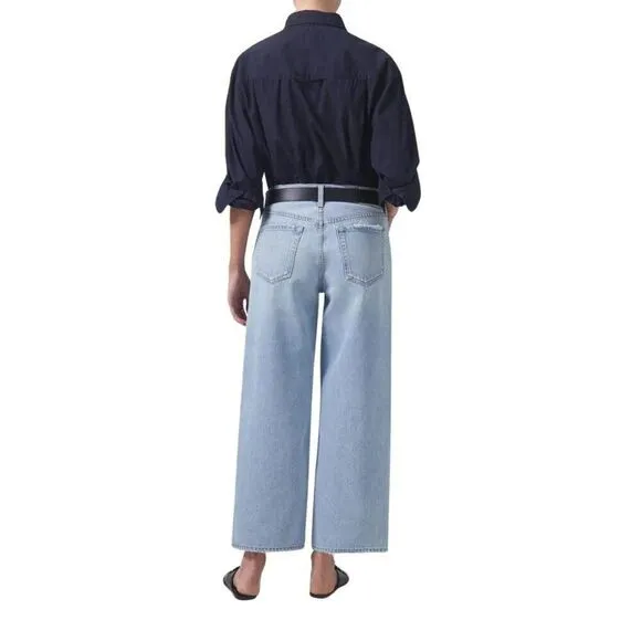NWT Citizens of Humanity Pina Low-Rise Baggy Crop Jeans Size 32 in Cascade