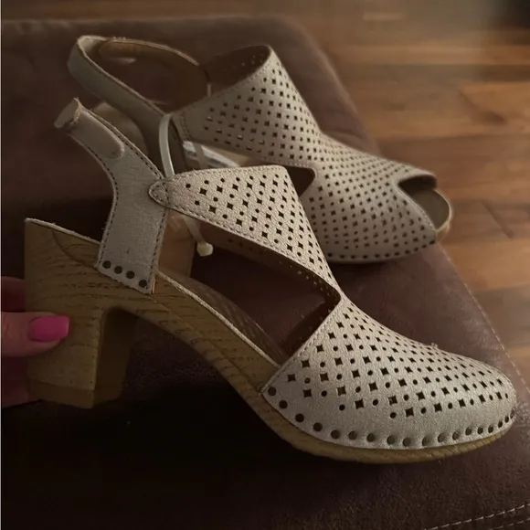 NWT Dansko Teagan Women's Casual Sandals Vintage Leather W39 (8,5-9)