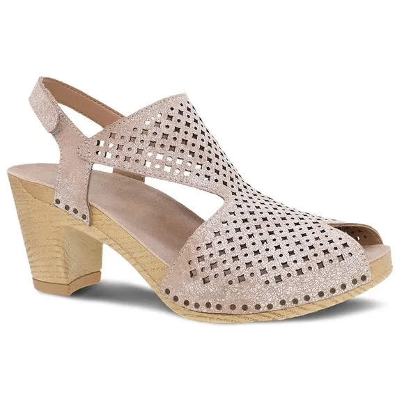 NWT Dansko Teagan Women's Casual Sandals Vintage Leather W39 (8,5-9)
