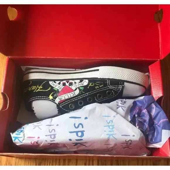 NWT ED HARDY KIDS BLACK  LR SERRANO GIRLS' &amp; BOYS