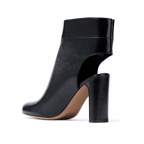 NWT IRO Matyi cutout leather ankle boots