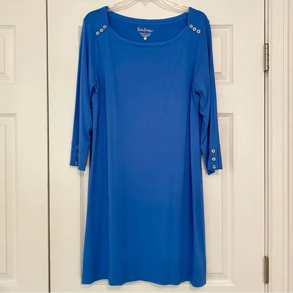 NWT Lilly Pulitzer UPF 50  Sophie Dress Lapis Blue XL