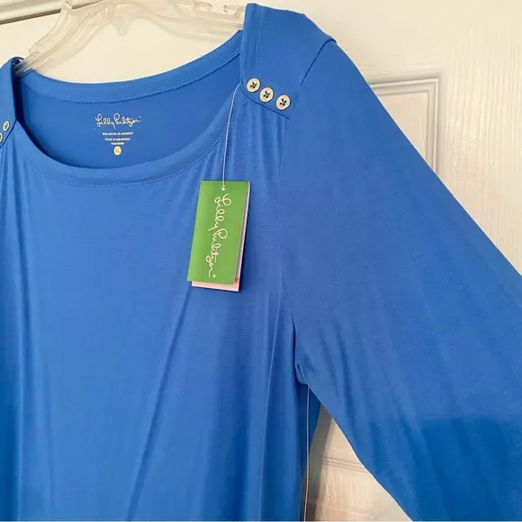 NWT Lilly Pulitzer UPF 50  Sophie Dress Lapis Blue XL
