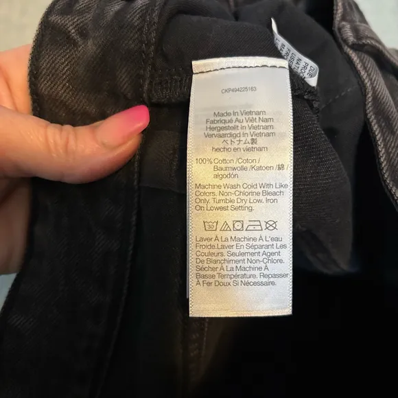 NWT Madewell Petite Darted Barrel-Leg Jeans 25P Olenda Wash Rigid Cotton Denim